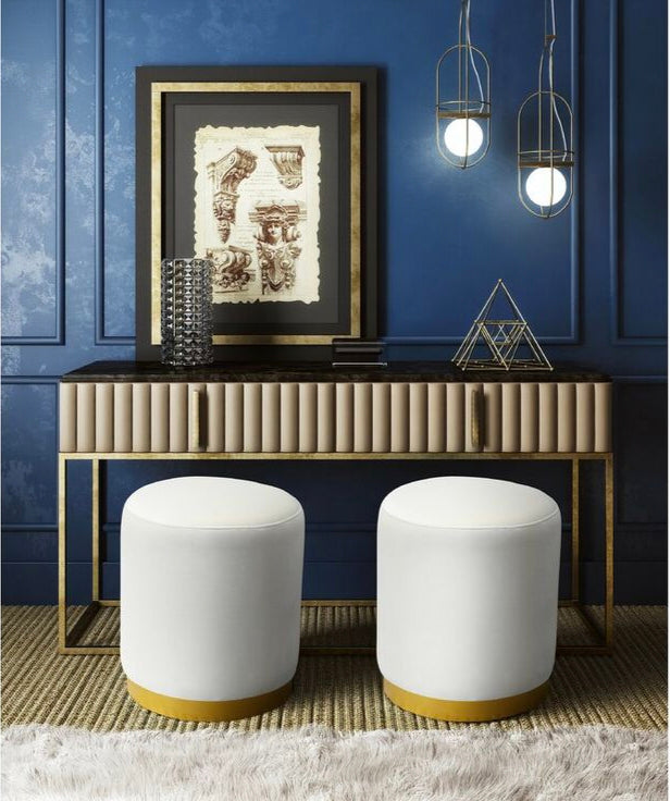 Ottoman Poufs (pack of 2 )