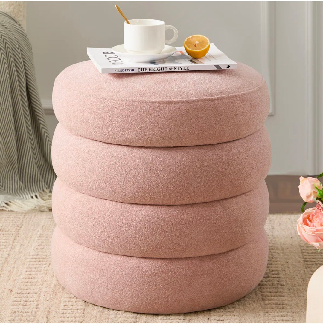 Ottoman Round Towel Fabric (Single)