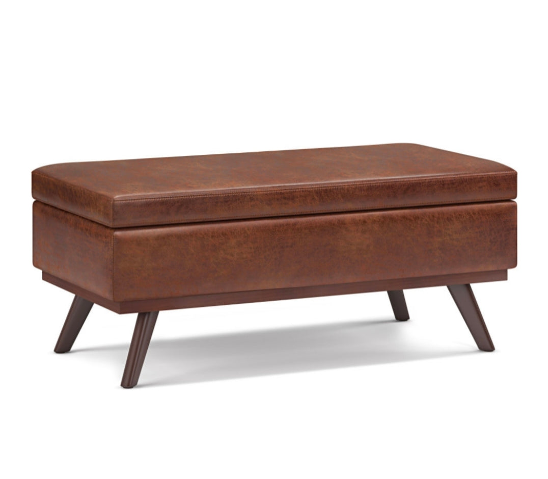 Storage ottoman Faux Leather