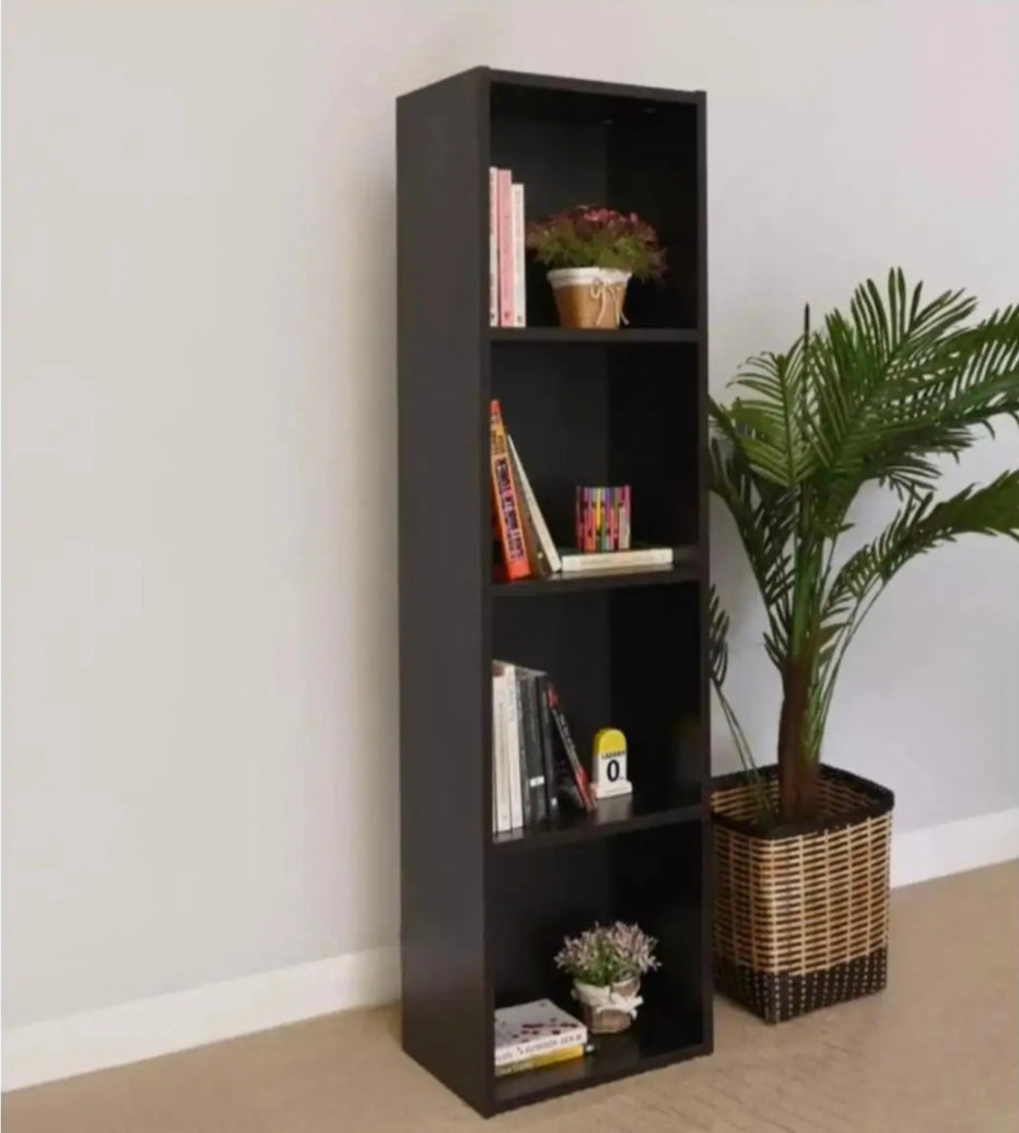 4-Tier Bookrack Brown