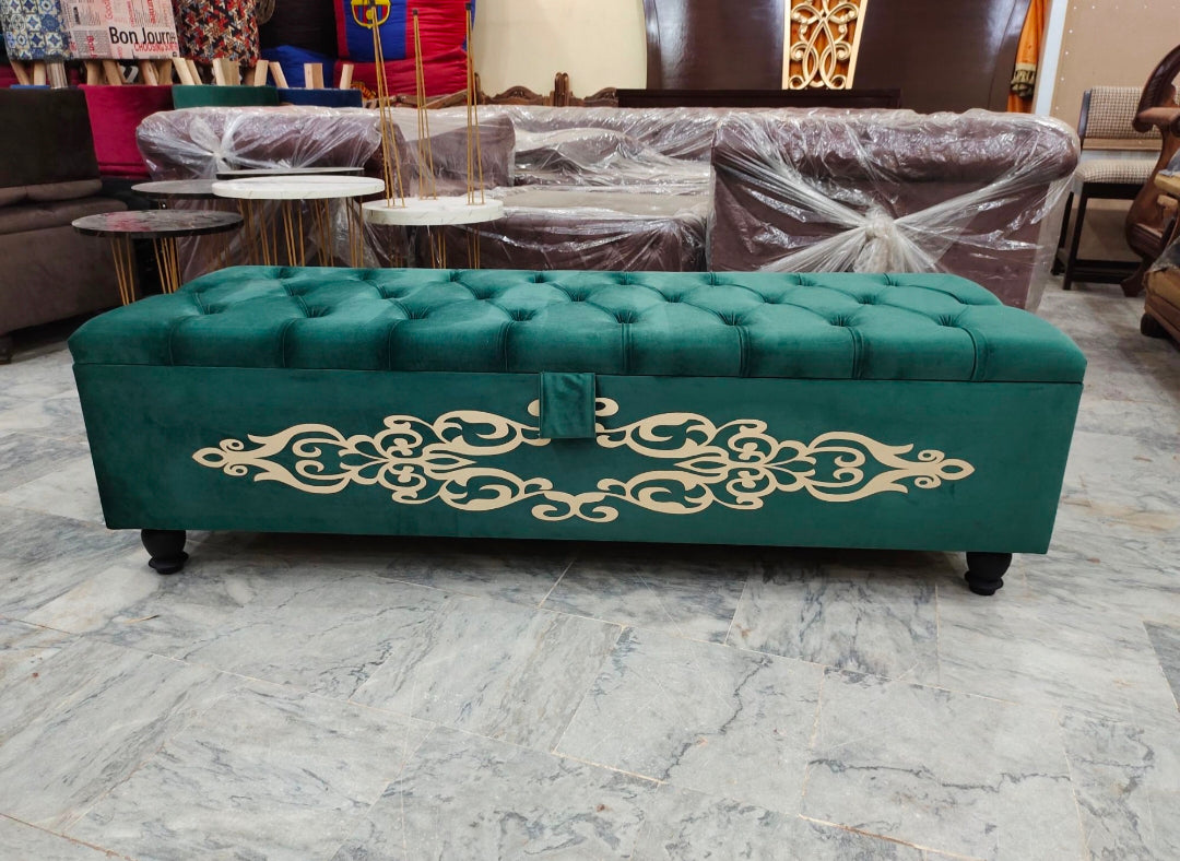Ottoman Storage puffy (3 seater)