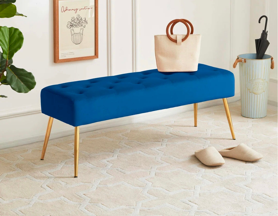 Upholstered Setty Brass legs