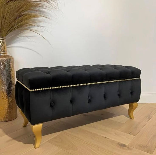 Ottoman Setty Curved Legs