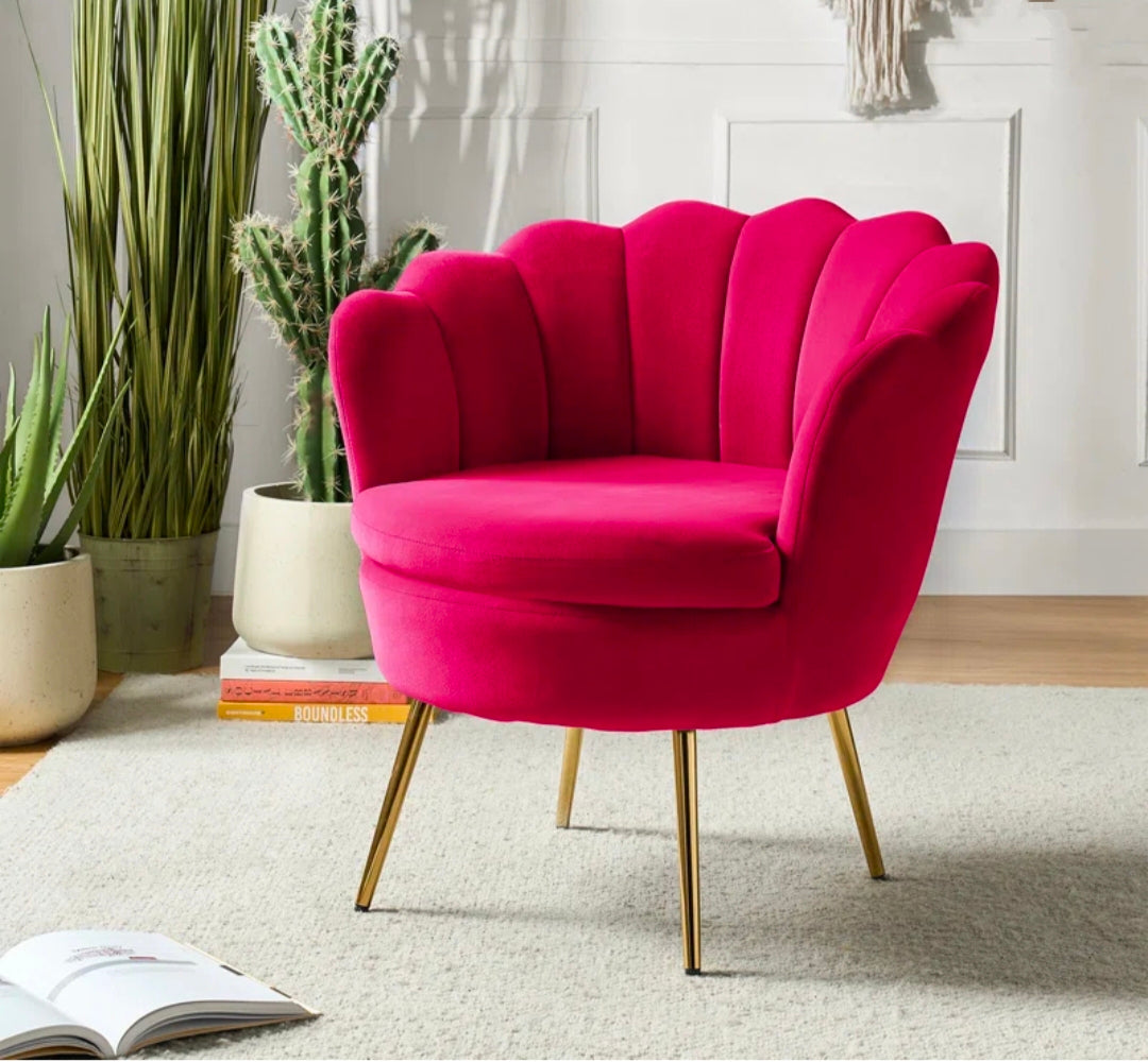 Barrel Chair Velvet (single)