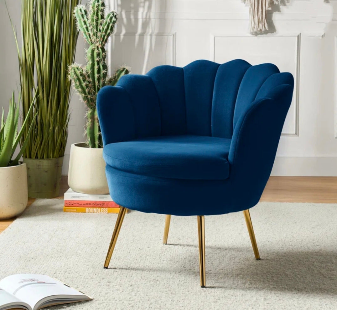 Barrel Chair Velvet (single)