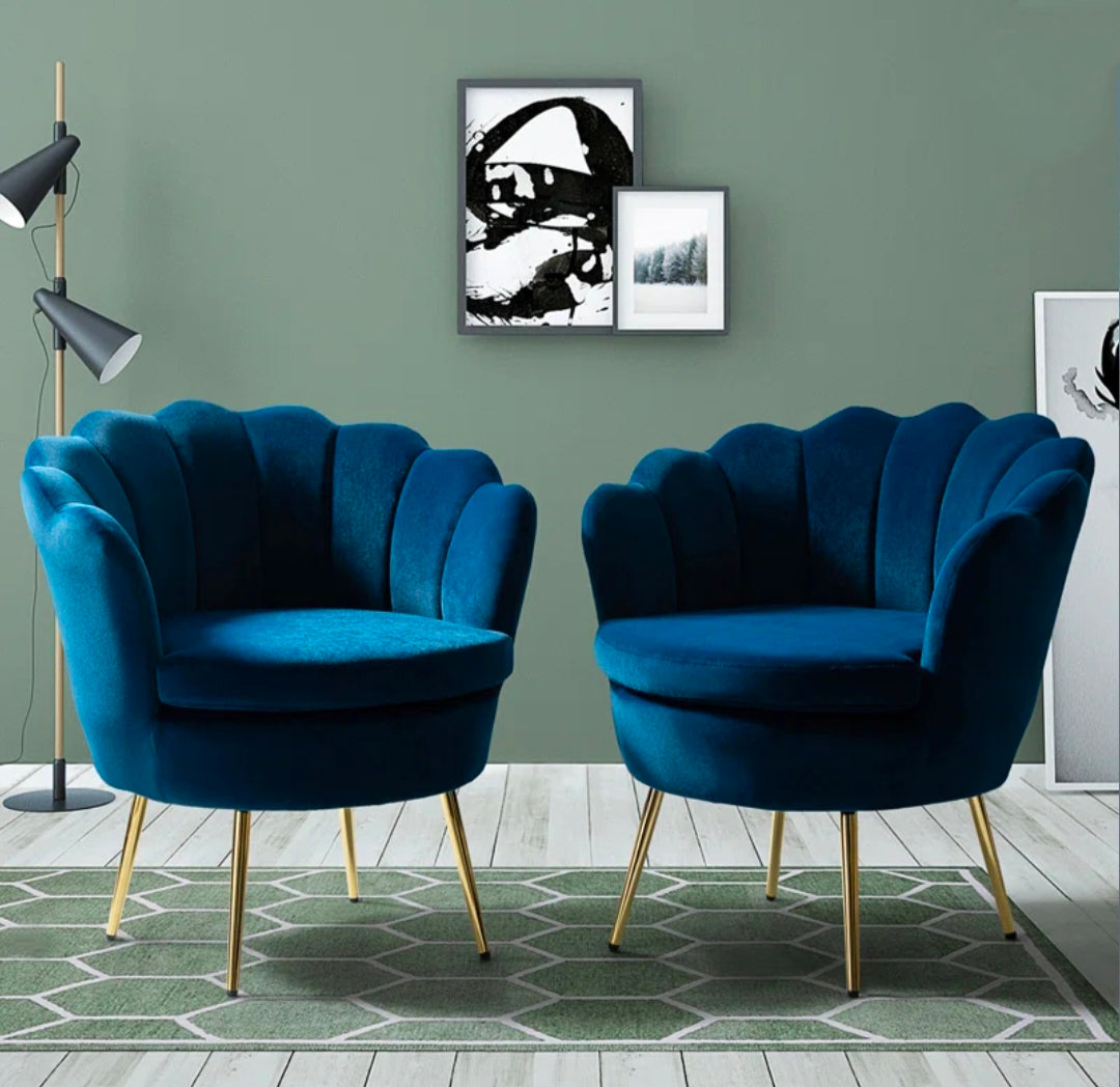 Barrel Chair Velvet (pair)