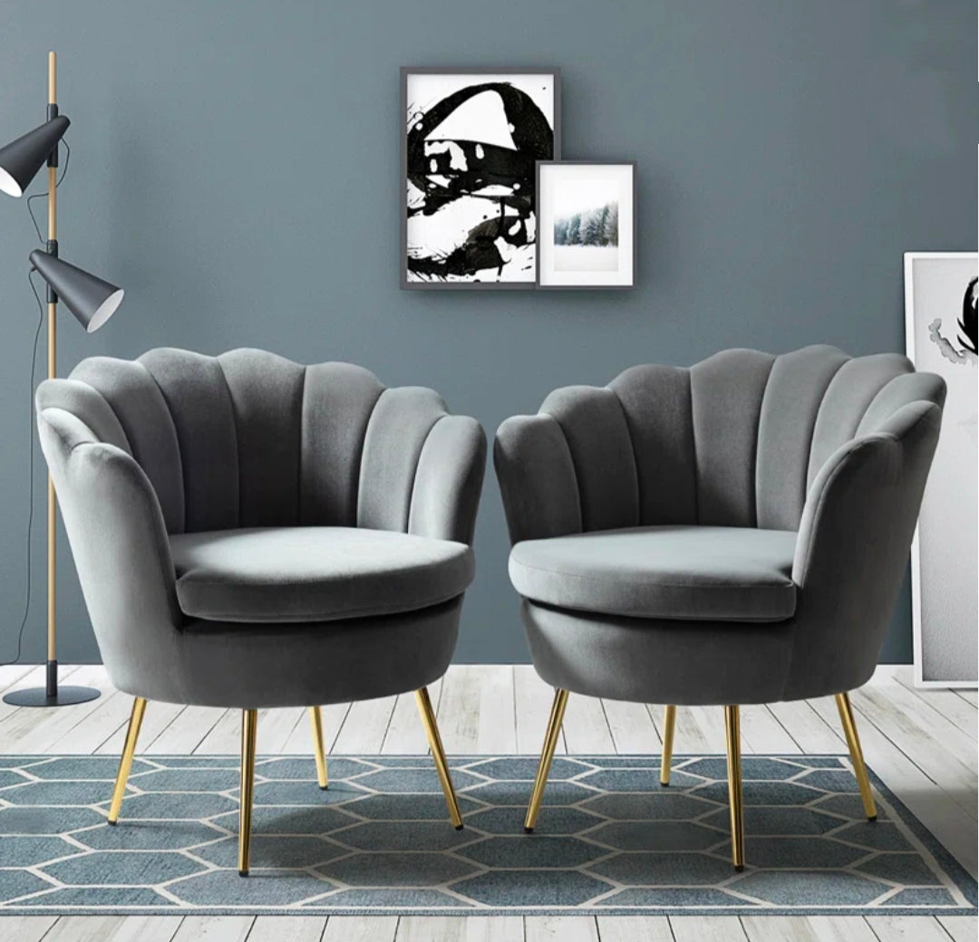 Barrel Chair Velvet (pair)