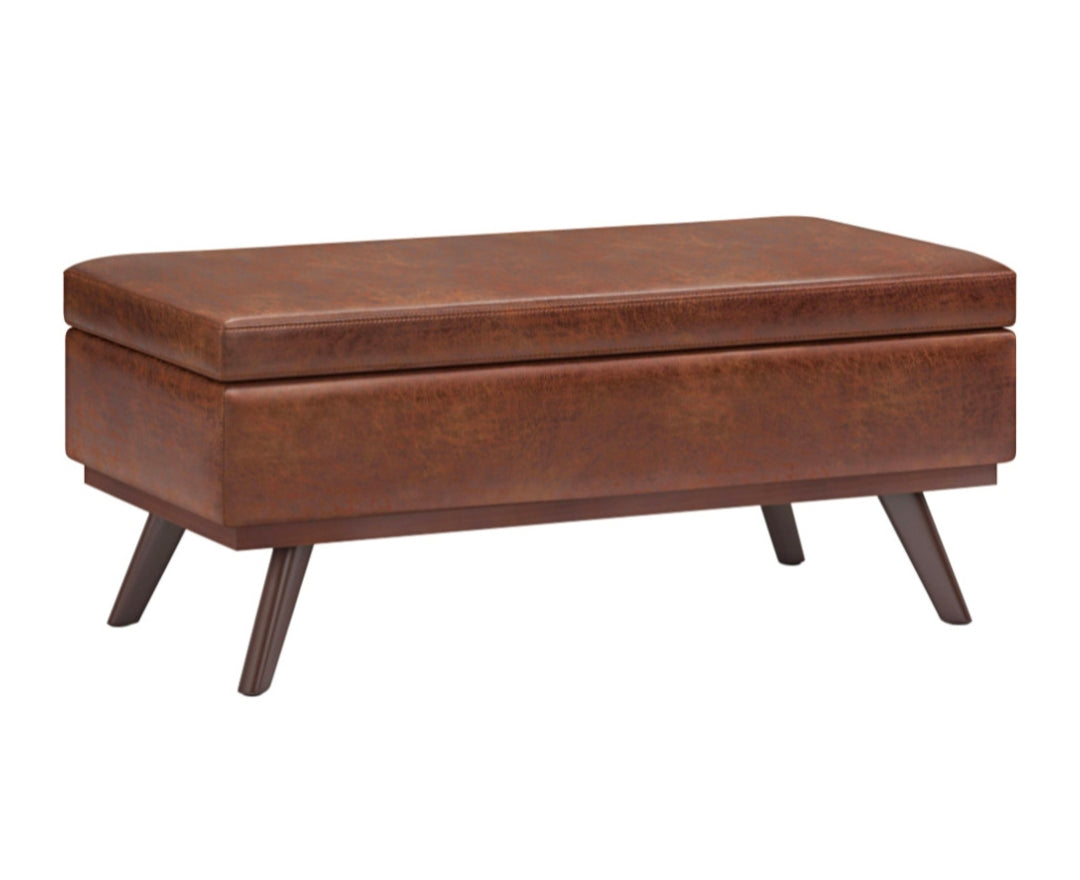 Storage ottoman Faux Leather