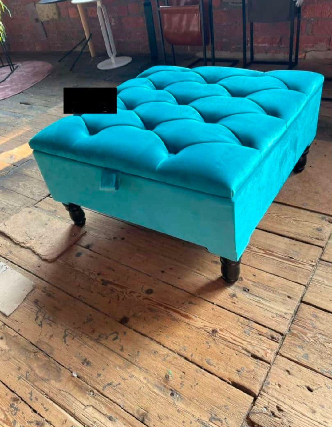 Ottoman puffy large square