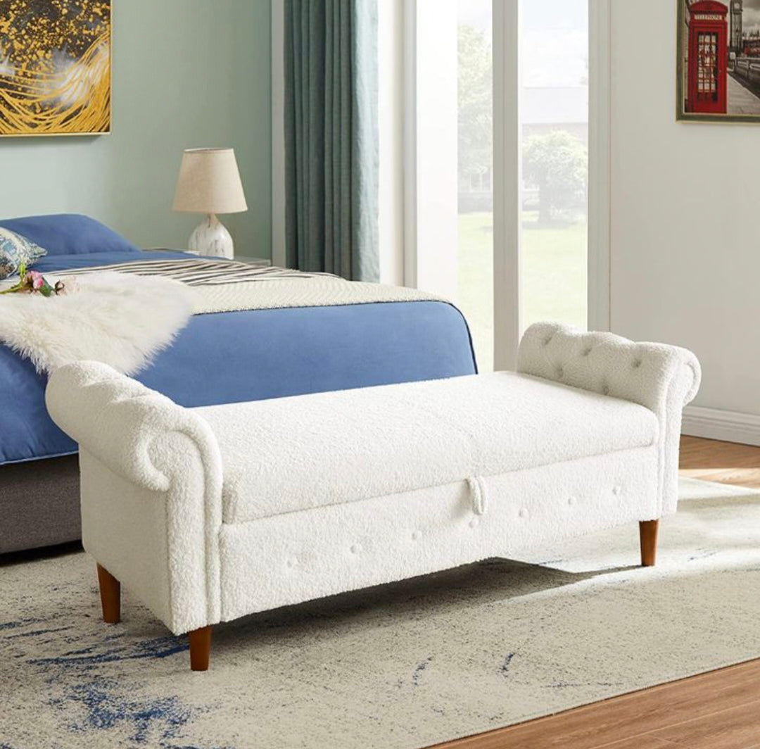 Deewan storage Setty boucle fabric