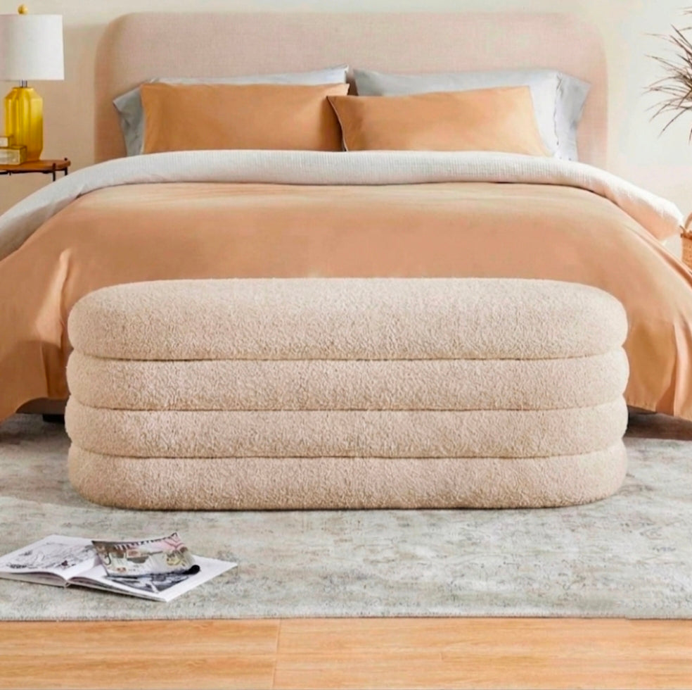 Ottoman Puffy storage