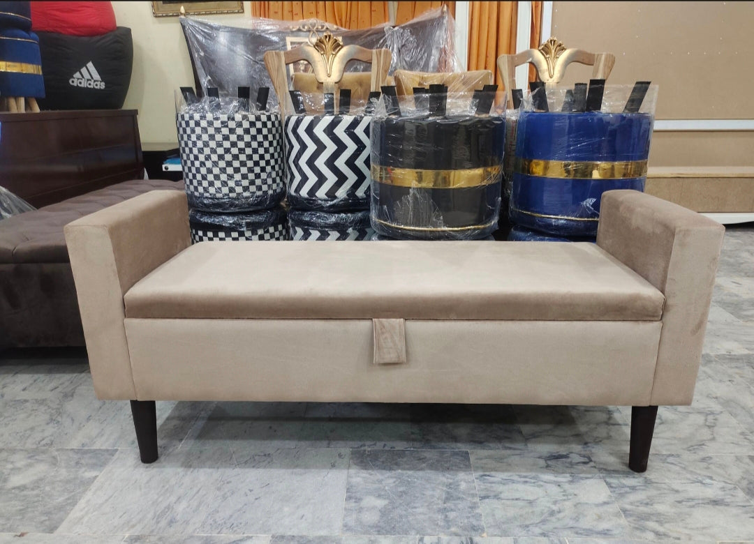 Flip Top Storage Ottoman